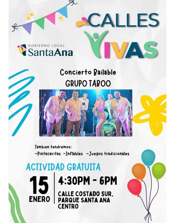 Calles Vivas 15 enero 2023