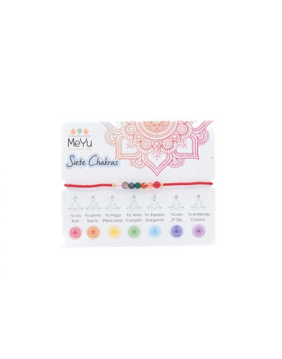 Pulsera 7 chakras