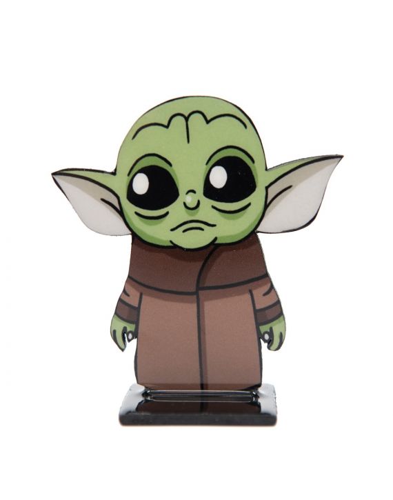 Figura de madera baby Yoda