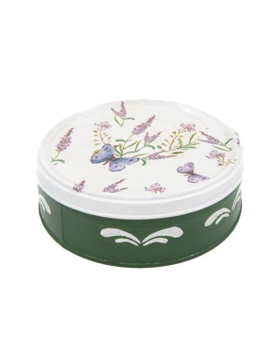 Caja lata reciclada