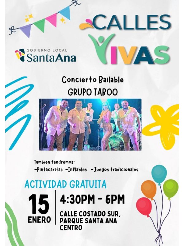 Calles Vivas 15 enero 2023