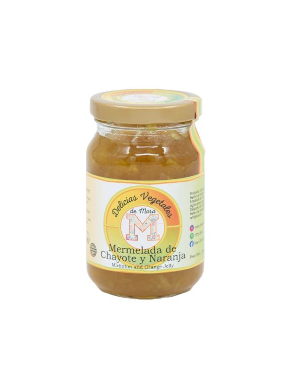 Mermelada de chayote y naranja.