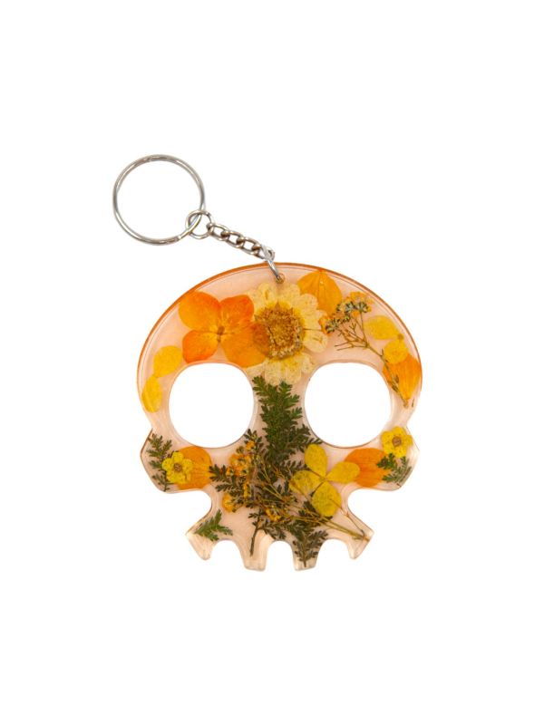 Manopla calavera de resina