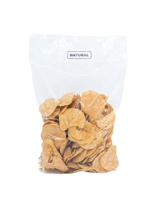 Tortillas tostadas sin sal